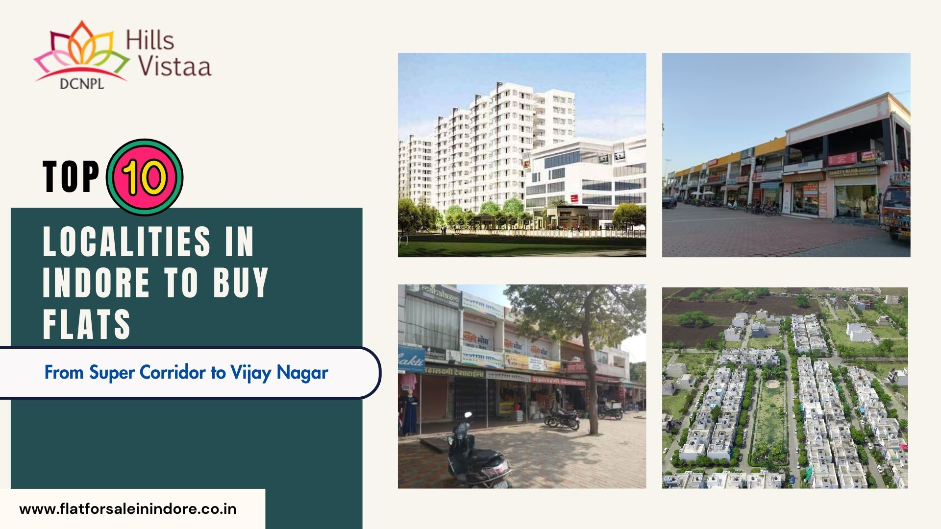 Top 10 Localities in Indore to Buy Flats – From Super Corridor to Vijay Nagar